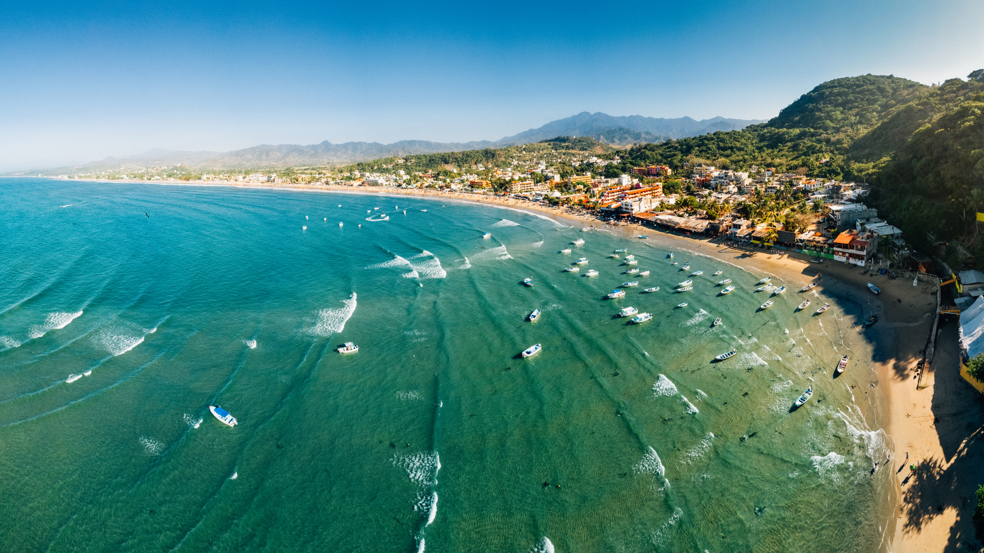 Vista de la Riviera de Nayarit 
